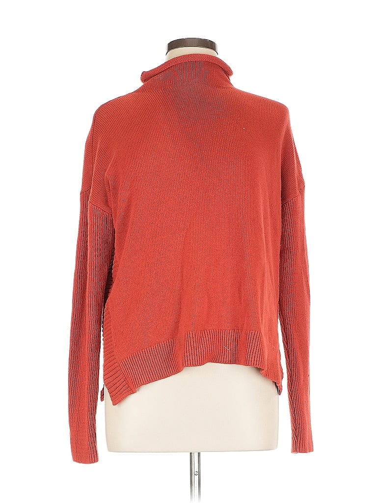 Pre-owned Tahari Turtleneck Sweater In Red