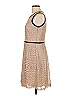 En Focus Studio 100% Polyester Tan Cocktail Dress Size 10 - photo 4