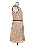 En Focus Studio 100% Polyester Tan Cocktail Dress Size 10 - photo 3
