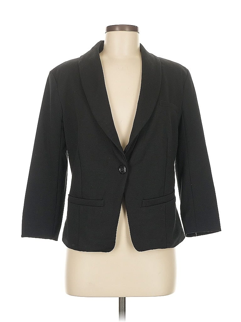 Pre-owned Mossimo Blazer Jacket In Black