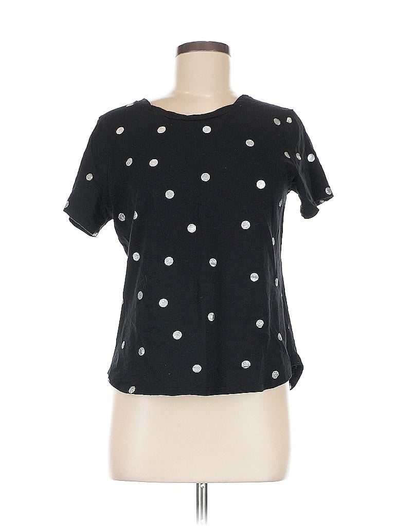 Pre-owned Old Navy Short Sleeve T-shirt In Black