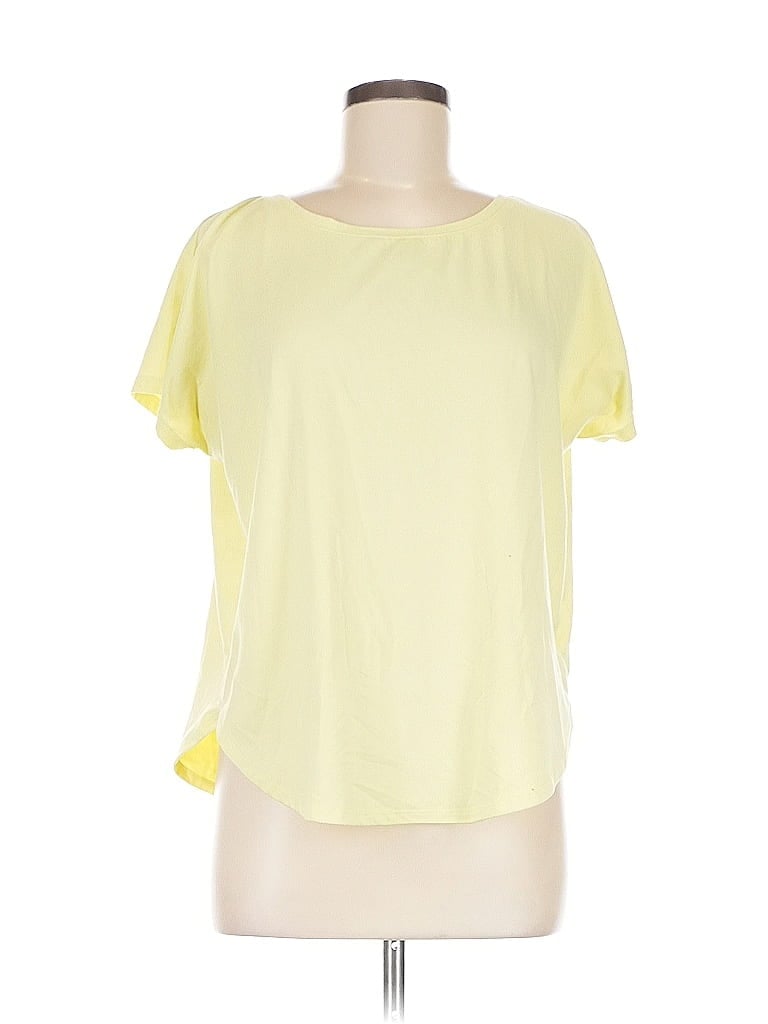 Pre-owned Gap Fit Short Sleeve T-shirt In Yellow