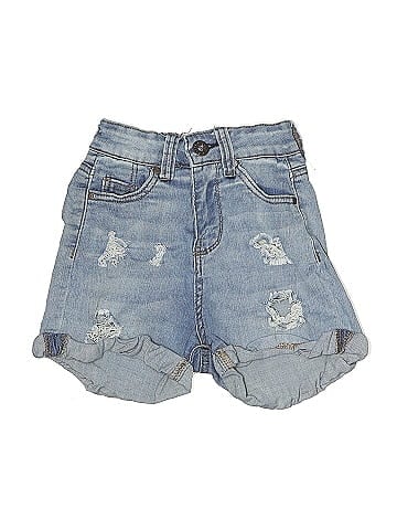 Blue Savvy Denim Shorts (view 1)