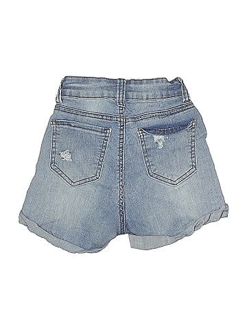 Blue Savvy Denim Shorts (view 2)
