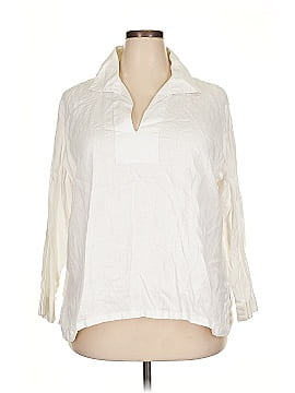 Talbots 3/4 Sleeve Button Down Shirt