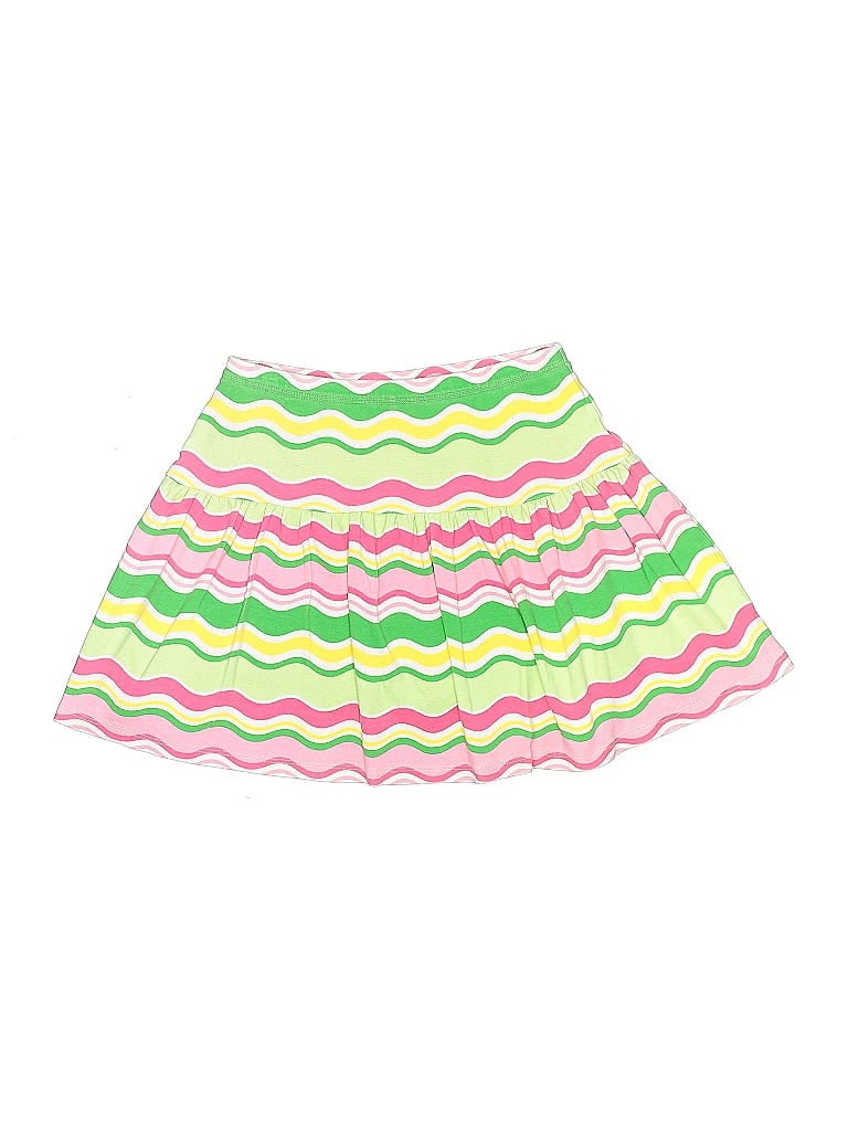 Gymboree 100% Cotton Stripes Green Skirt Size 8 - photo 1
