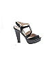 Prada 100% Leather Black Heels Size EU 36 - photo 1
