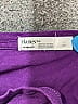 Hanes 100% Cotton Purple Long Sleeve T-Shirt Size L - photo 4