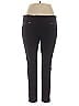 DKNY Solid Black Active Pants Size 14 - photo 1