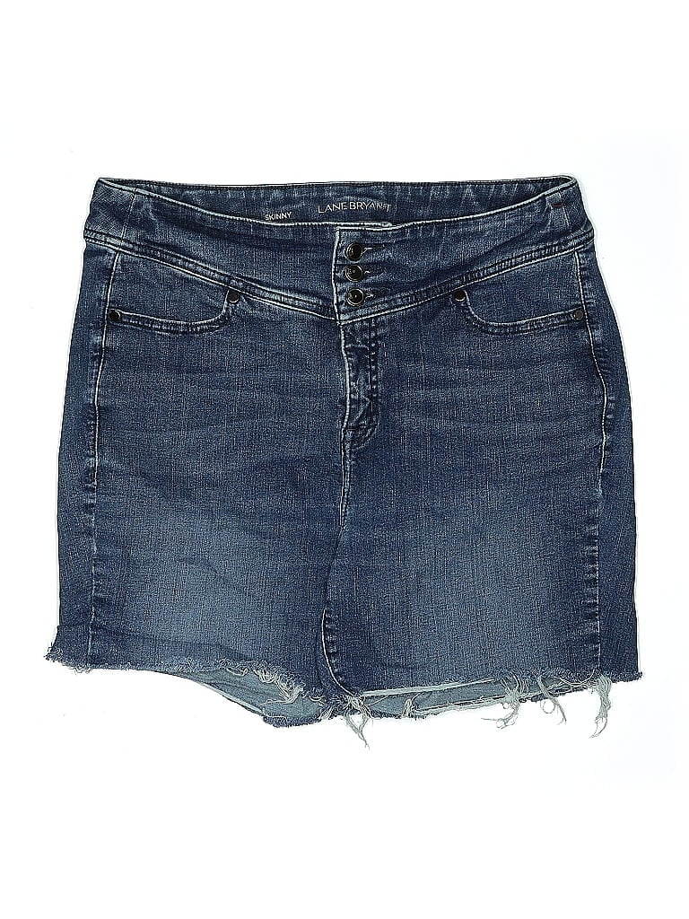 Pre-owned Assorted Brands Denim Shorts In Blue
