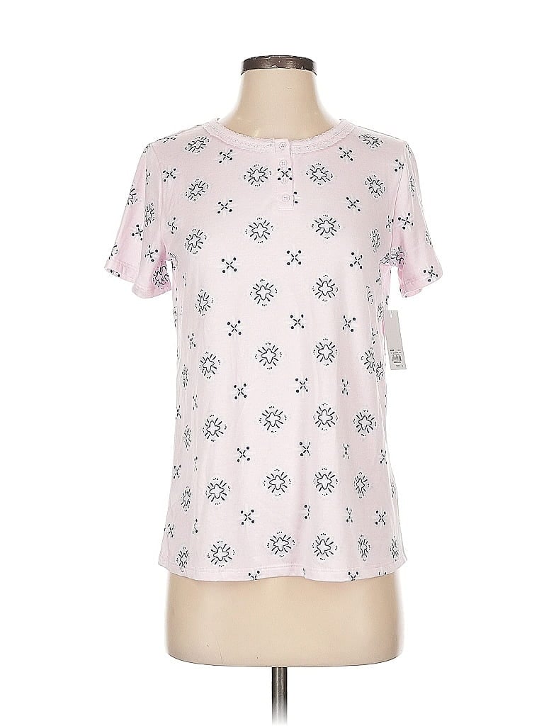 Pre-owned Croft & Barrow Short Sleeve T-shirt In Pink