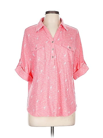 Emily Daniels 3/4 Sleeve Button-Down Shirt (view 1)