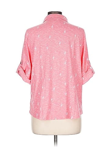 Emily Daniels 3/4 Sleeve Button-Down Shirt (view 2)