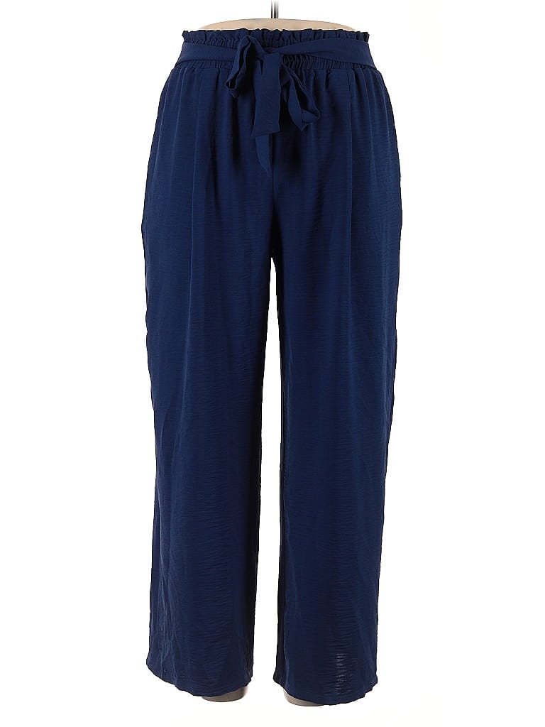 Pre-owned Assorted Brands Casual Pants In Blue