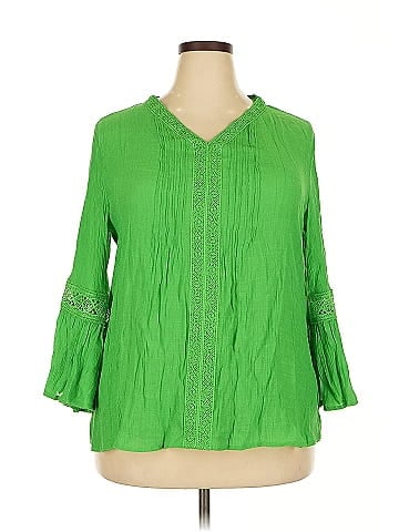 Counterparts 3/4 Sleeve Blouse (view 1)