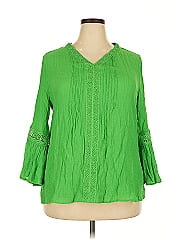 Counterparts 3/4 Sleeve Blouse