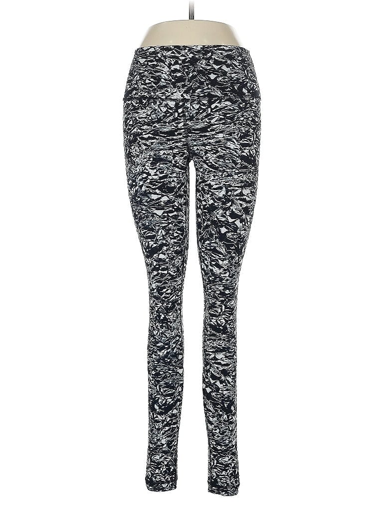Pre-owned Lululemon Athletica Leggings In Silver