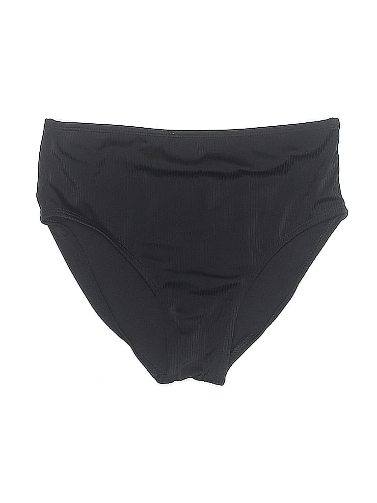 Art Class Solid Black Two Piece Swimsuit Size 10 - 12 - photo 1