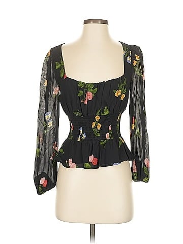 Reformation 3/4 Sleeve Blouse (view 1)