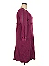 Woman Within Solid Burgundy Casual Dress Size 18 - 20 - photo 3