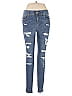 Torrid Hearts Blue Jeans Size 10 (tall) - photo 1