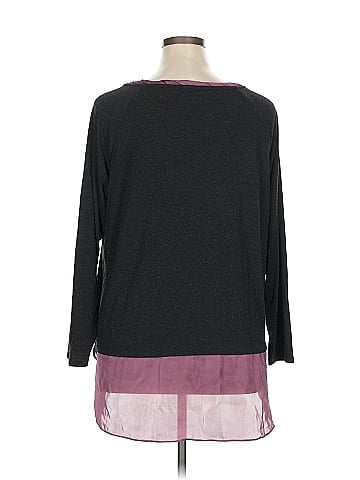 LOGO by Lori Goldstein Pullover Sweater (view 2)