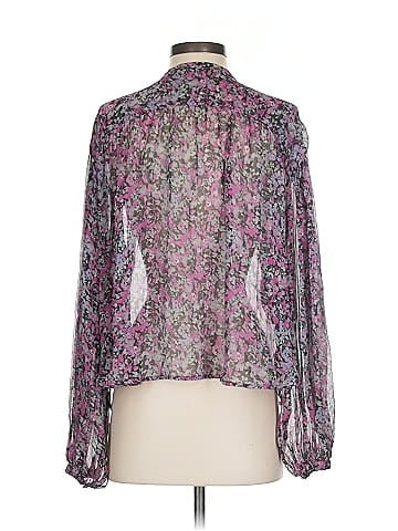 Isabel Marant Long Sleeve Silk Top (view 2)