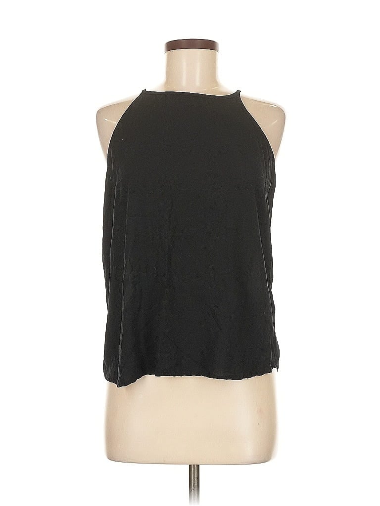 Pre-owned Old Navy Tank Top Black Halter Neckline Tops