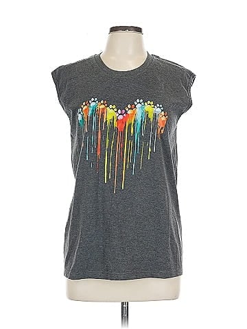 Unbranded Sleeveless T-Shirt (view 1)