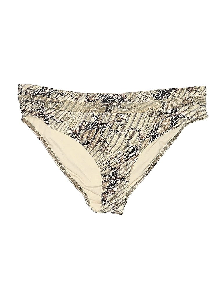 Pre-owned Jets Australia Swimsuit Bottoms In Gold