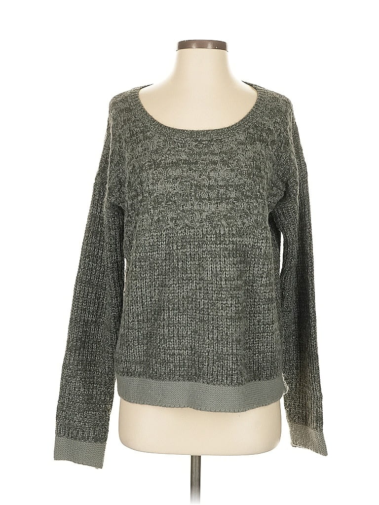 Pre-owned Hem & Thread Pullover Sweater In Gray