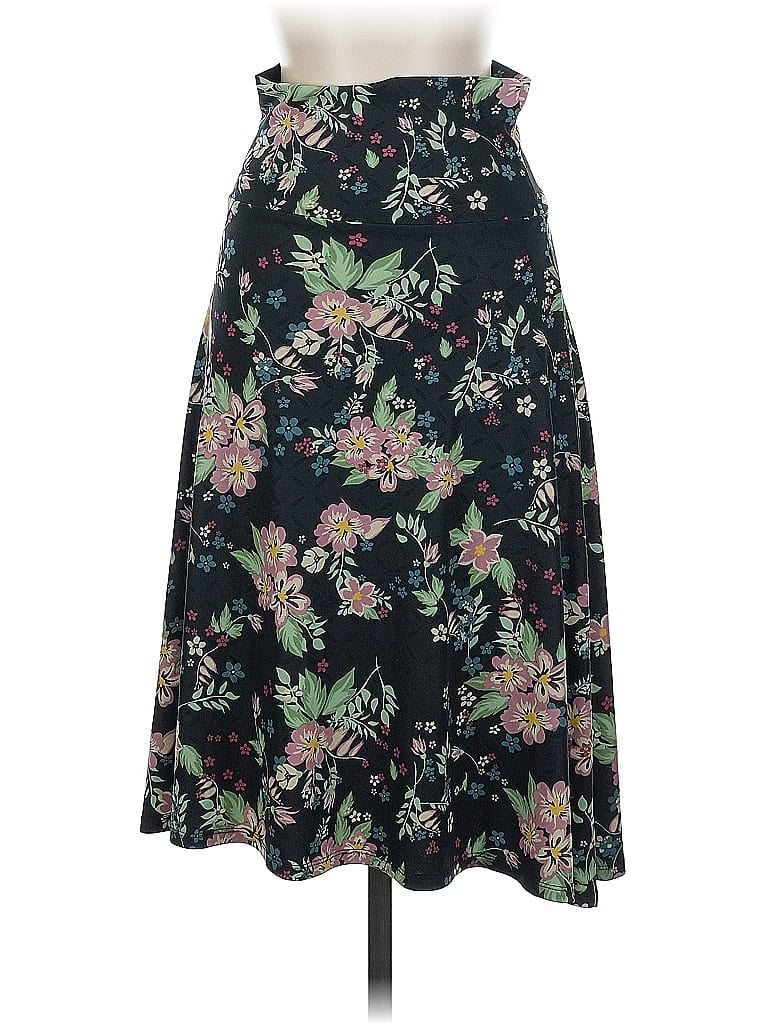 Pre-owned Lularoe Casual Skirt In Black