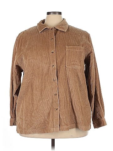 L.L.Bean 3/4 Sleeve Button-Down Shirt (view 1)