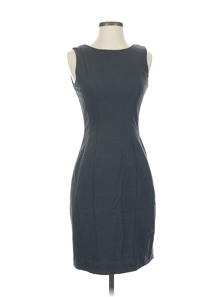 Pre-owned H&m Cocktail Dress In Gray