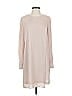 BCBGMAXAZRIA 100% Polyester Solid Tan Ivory Casual Dress Size XS - photo 1