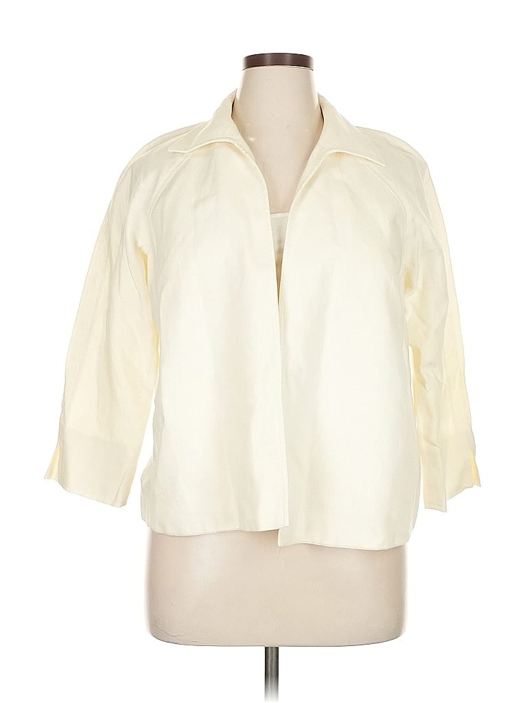 Pre-owned Talbots Jacket In White