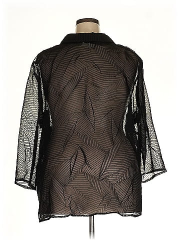 JM Collection 3/4 Sleeve Blouse (view 2)