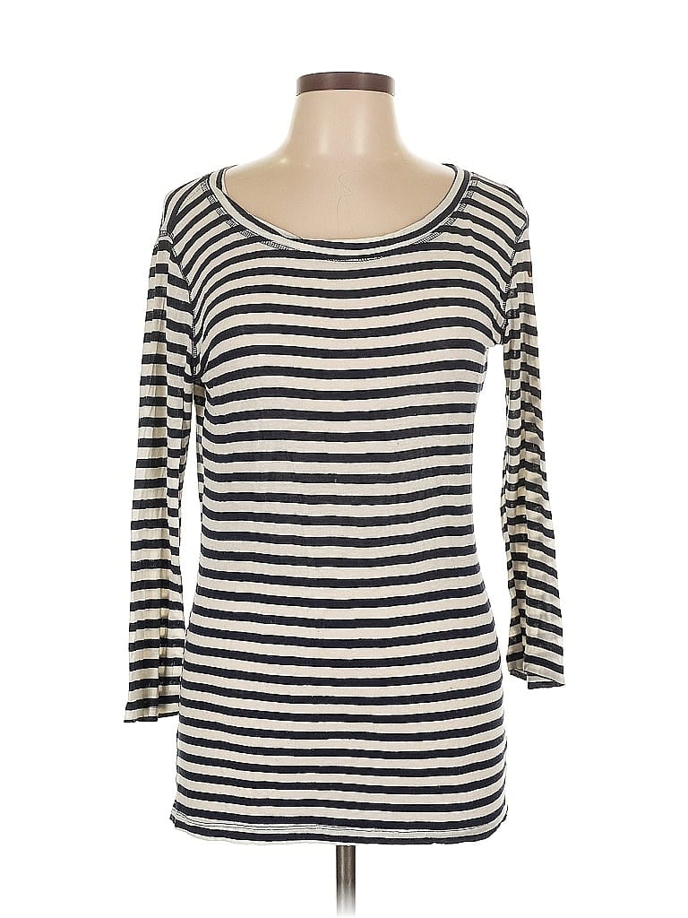 Pre-owned Cabi 3/4 Sleeve T-shirt In White