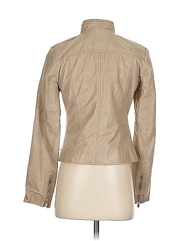 Laundry by Shelli Segal Leather Jacket (view 2)