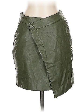 Nicholas Faux Leather Skirt (view 1)