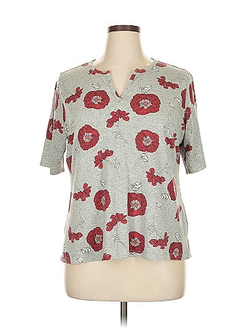 Liz Claiborne Short Sleeve Henley (view 1)