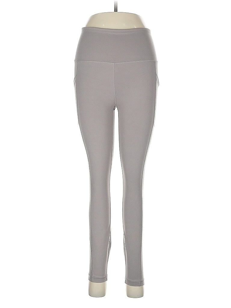 Pre-owned Yogalicious Active Pants In Gray