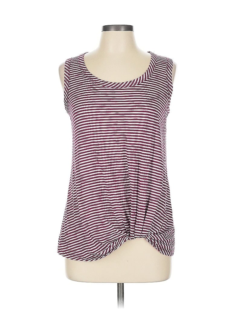 Nine Britton Burgundy Sleeveless Top Size L - photo 1