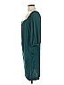 BCBGMAXAZRIA Solid Teal Casual Dress Size M - photo 4