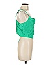 Zara 100% Viscose Green Sleeveless Top Size M - photo 4