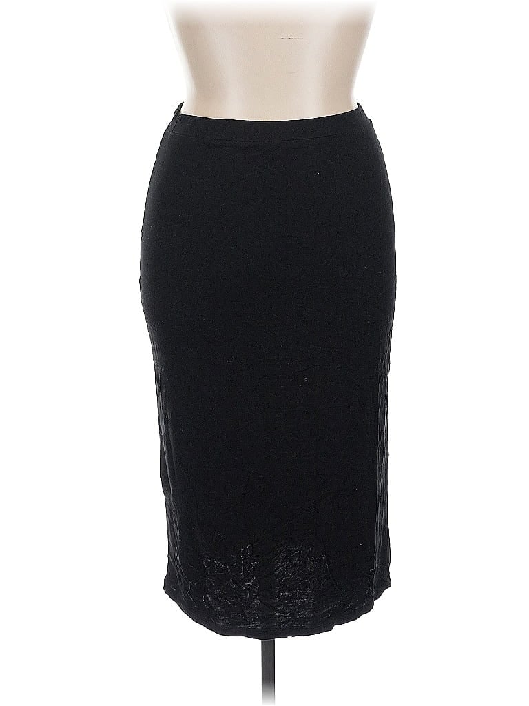 Pre-owned Asos Design Formal Skirt In Black