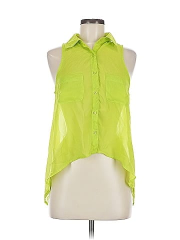 Energie Sleeveless Button-Down Shirt (view 1)