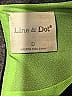 Line & Dot Solid Black Casual Dress Size L - photo 7