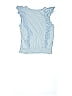 Gap Kids 100% Cotton Blue Sleeveless T-Shirt Size 2X-large (14-16) - photo 2