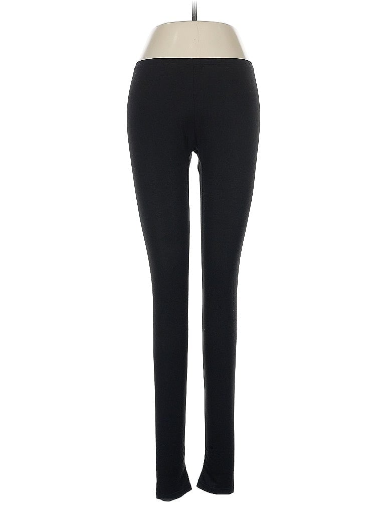 Pre-owned Uniqlo Leggings In Black